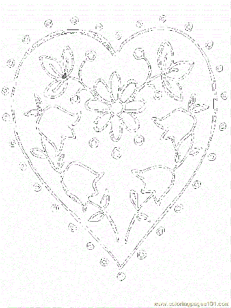 Coloring Pages Flower Coloring Pages 2 (Natural World > Flowers 