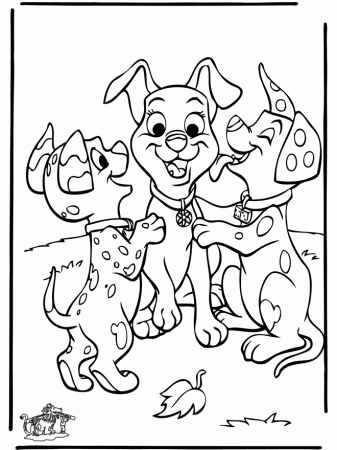 102 dalmatians coloring pages - group picture, image by tag 