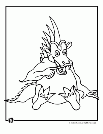 cartoon dinosaurs Colouring Pages (page 3)