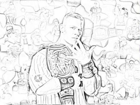 John Cena Coloring Pages Coloring Book Area Best Source For 280446 