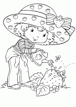 Strawberry Shortcake Coloring Pages | coloring pages