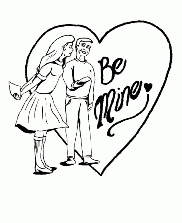 Learning Years: Holiday Coloring Pages - Valentine's Day 2