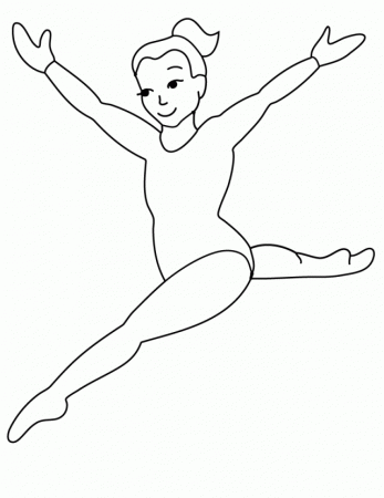 Printable Gymnastics Coloring Pages Coloring Pages Hello Kitty 