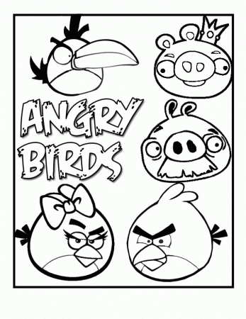 Angry Birds Pictures To Colour 8494 › Graffiti To Colour In 