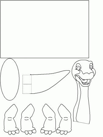 Brachiosaurus na ruličku