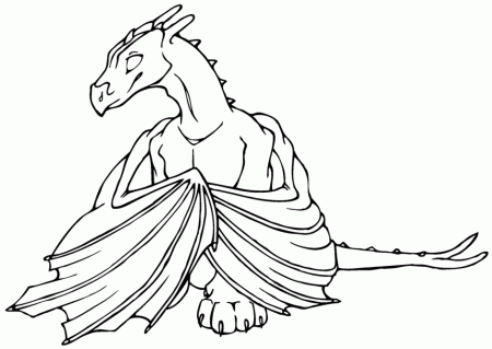 Scary Dragon Coloring Pages Coloring Book Area Best Source For 