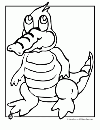 baby-croc-coloring-page | Classroom Jr.