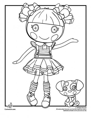 Lalaloopsy Doll Coloring Page | For Carrie :)