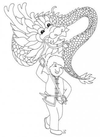 chinese drawings Colouring Pages