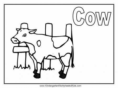 cow coloring page : Printable Coloring Sheet ~ Anbu Coloring Page 