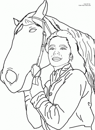 Image Search Horse Coloring Pages For Older Kids Id 82480 97030 