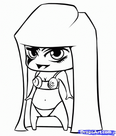 lady gaga chibi Colouring Pages (page 2)