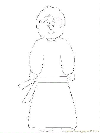 Coloring Pages Nw Abednego (Other > Religions) - free printable 