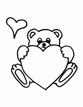 Teddy Bears Coloring Pages Free Coloring Pages For Kids Teddy 