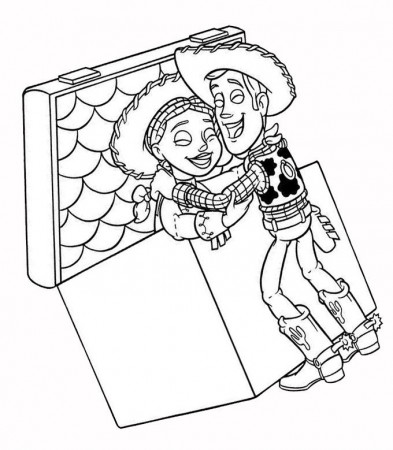 Coloring Page Toy Story : Printable Coloring Book Sheet Online for 