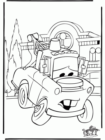 Coloring pages Cars - Disney
