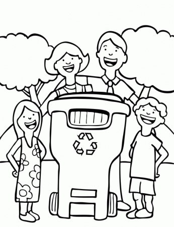 Recycle Coloring Pictures Recycle Coloring Pages Coloring 211817 