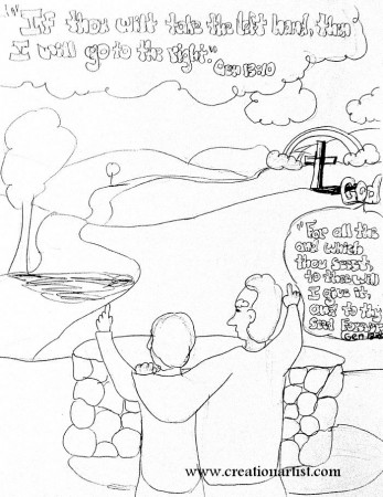 Bible Coloring Pages | Creation Artist