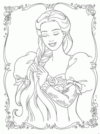 All Princess Coloring Pages | Free Download Kids Coloring Printable
