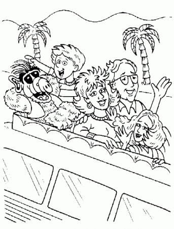 Alf Coloring Pages 8 | Free Printable Coloring Pages 