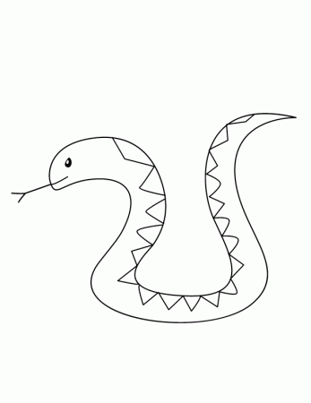 eps snake201 printable coloring in pages for kids - number 2075 online