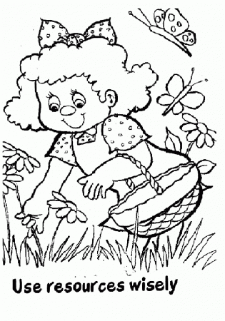 Girl Scouts Coloring Pages