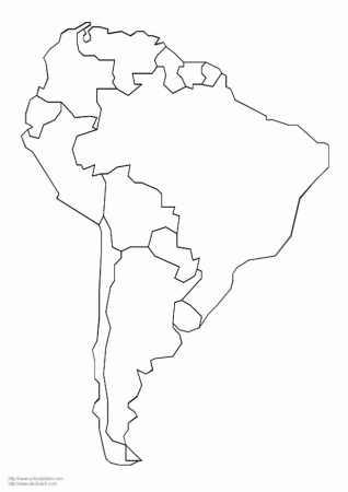 Continents Coloring Pages