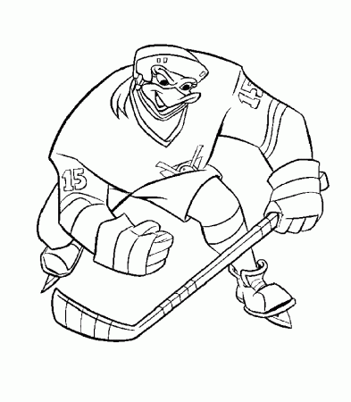 mighty ducks Colouring Pages