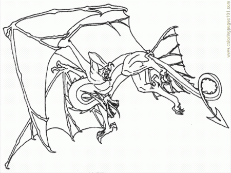 Coloring Pages Dragons1 (6) (Peoples > Fantasy) - free printable 