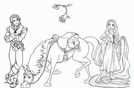 Disney Snow White Horse Riding Coloring Pages Id 25434 226041 
