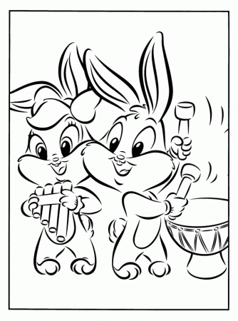 Coloring Pages Baby Looney Tunes Coloring Pages Drawing And 196961 