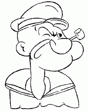 Popeye Coloring Pages 575 HelloColoring Com Coloring Pages 241449 
