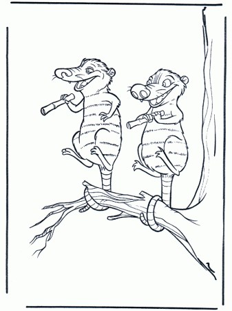 Ice Age Coloring Pages | ColoringMates.