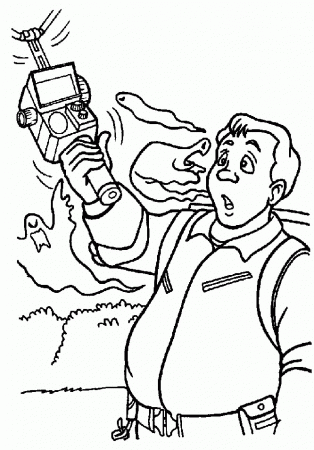 real ghostbusters Colouring Pages (page 3)