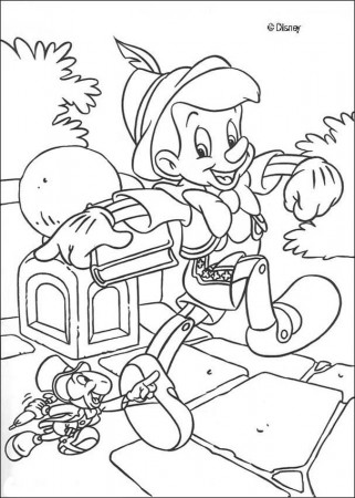 Pinocchio coloring pages free - Coloring Pages | Wallpapers 