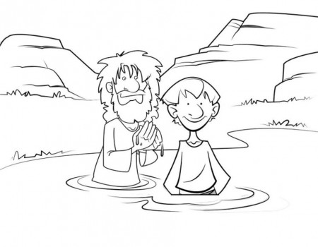 coloring page children with jesus : Printable Coloring Sheet 