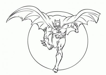 Batman And Robin Coloring Pages - Free Coloring Pages For KidsFree 