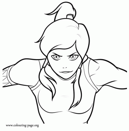 avatar korra Colouring Pages (page 2)