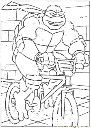Raphael Coloring Page