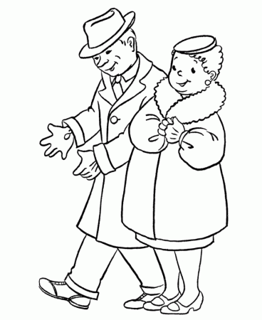 grandparents day coloring pages come to visit