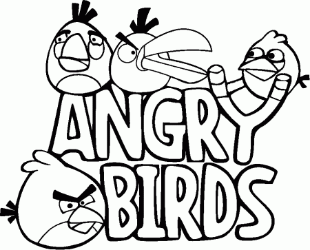 Angry Bird - Best Coloring Pages | Creative Coloring Pages