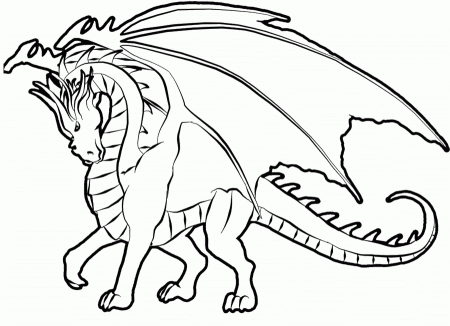 Printable Dragon Coloring Pages - Animals Coloring : oColoring.