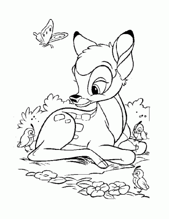 coloring pages - Animals » Deer (309) - Deer