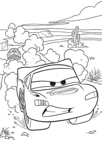Coloring Pages Free Transportation Cars Movie For Kids Printable 