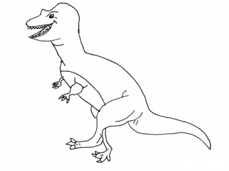 Dinosaur-Coloring-Pages-For-Kids-Printable-1024×763 | COLORING WS