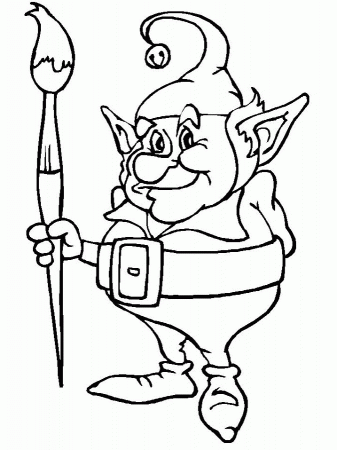 elf coloring pages | Coloring Picture HD For Kids | Fransus.com675 