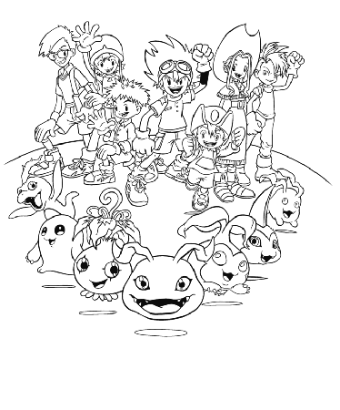 Digimon Coloring Pages (22 of 74)