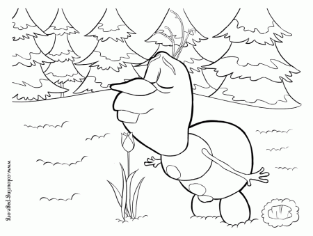Easy frozen coloring pages | coloring pages