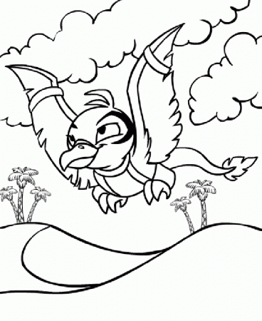 Neopets – The Lost Desert Coloring Pages 7 | Free Printable 