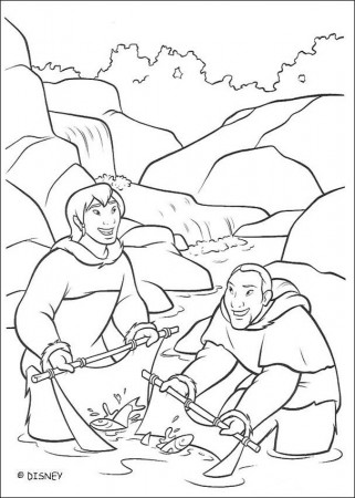 Brother Bear coloring book pages - Brother Bear 8
